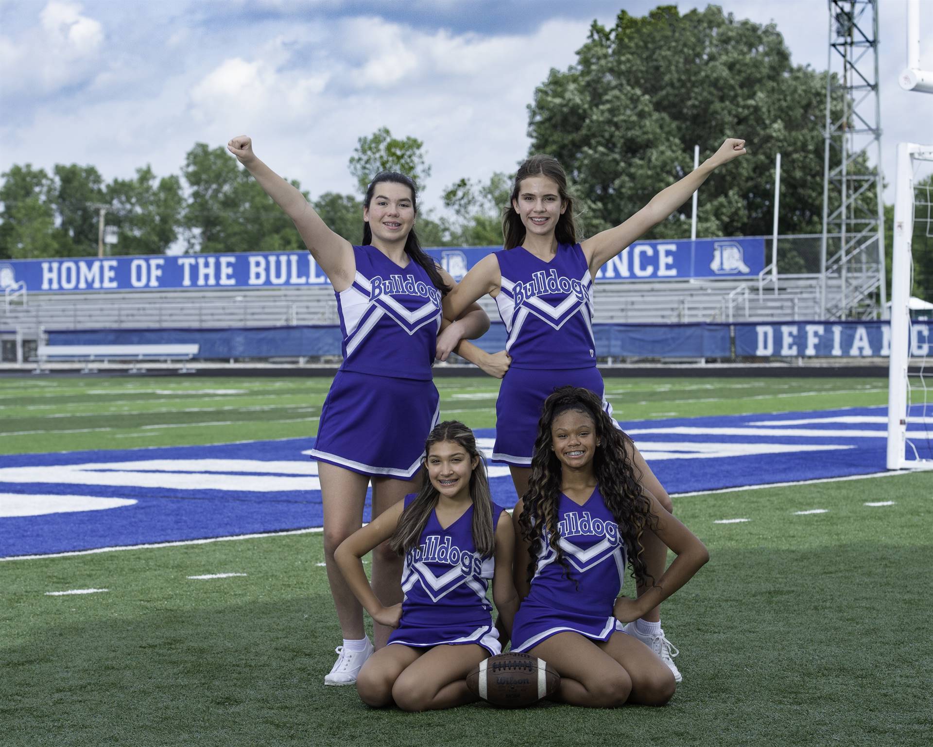 7th Grade Cheerleaders