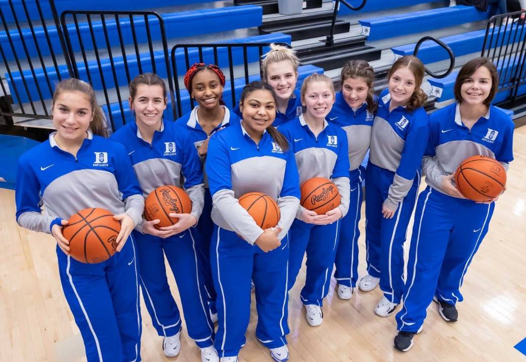 Girls Basketball team photo
